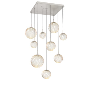 Hammerton Studio - CHB0092-09-BS-A-C01-L1 - LED Pendant - Gaia - Beige Silver