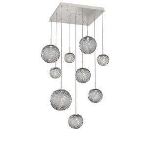 Hammerton Studio - CHB0092-09-BS-S-C01-L1 - LED Pendant - Gaia - Beige Silver