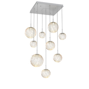 Hammerton Studio - CHB0092-09-CS-A-C01-L3 - LED Pendant - Gaia - Classic Silver