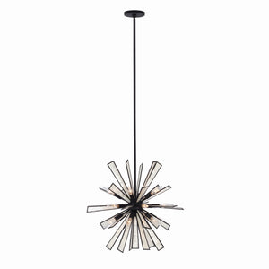 Kalco - 523755MB - 18 Light Pendant - Radiance - Matte Black