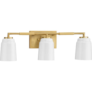 Progress Lighting - P300505-191 - Three Light Bath - Spenser - Brushed Gold