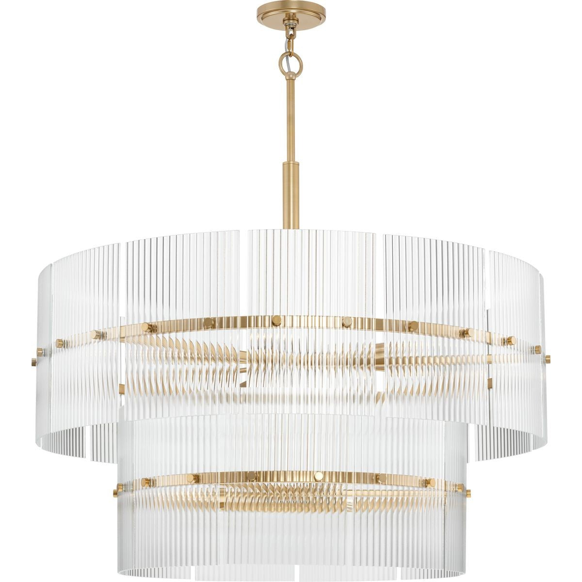 Progress Lighting - P400390-205 - Nine Light Chandelier - Seville - Soft Gold