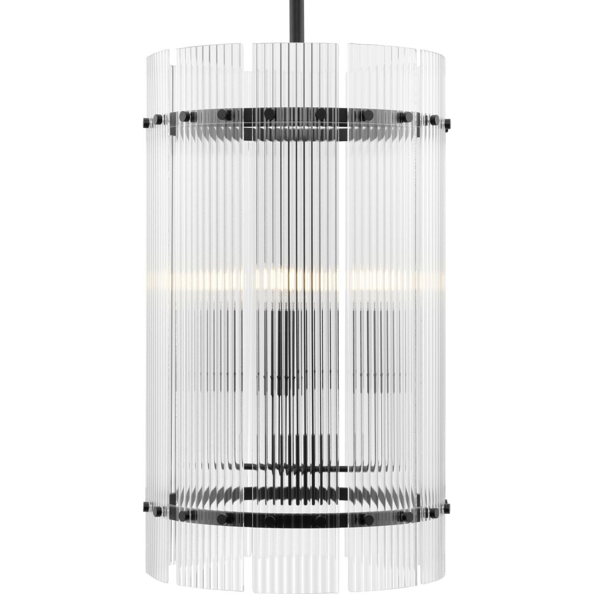 Progress Lighting - P500457-31M - Six Light Foyer Pendant - Seville - Matte Black