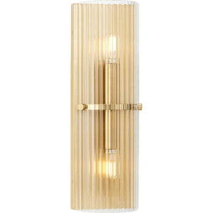 Progress Lighting - P710136-205 - Two Light Wall Sconce - Seville - Soft Gold