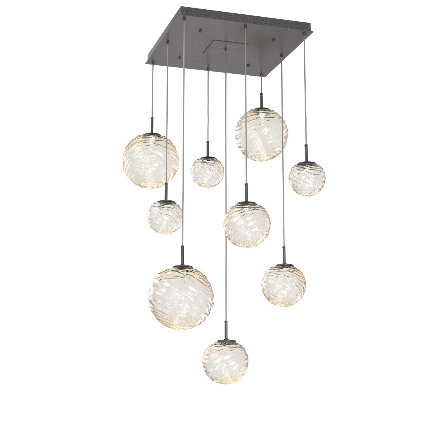 Hammerton Studio - CHB0092-09-GP-A-C01-L1 - LED Pendant - Gaia - Graphite