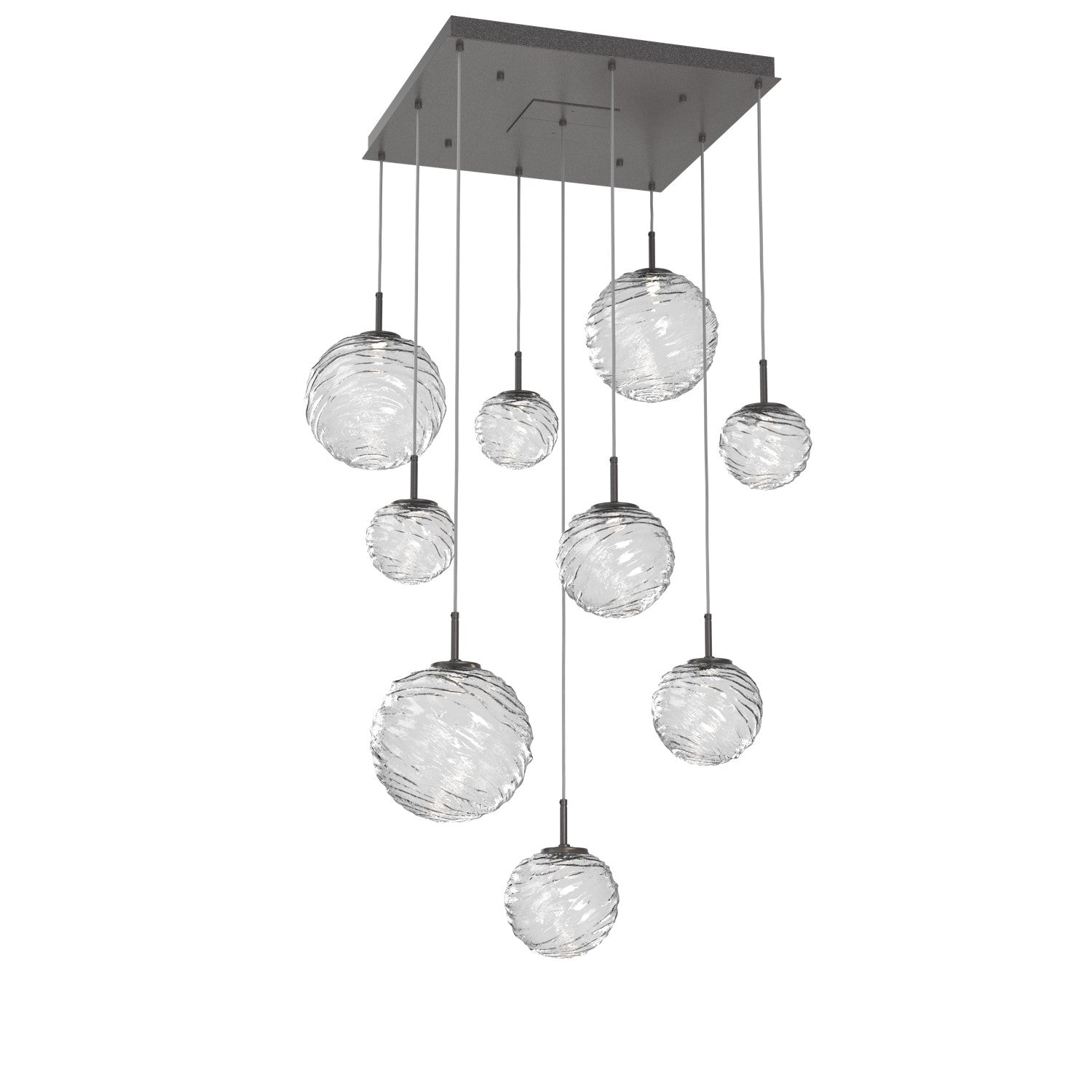 Hammerton Studio - CHB0092-09-GP-C-C01-L1 - LED Pendant - Gaia - Graphite