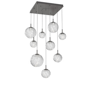 Hammerton Studio - CHB0092-09-GP-C-C01-L3 - LED Pendant - Gaia - Graphite