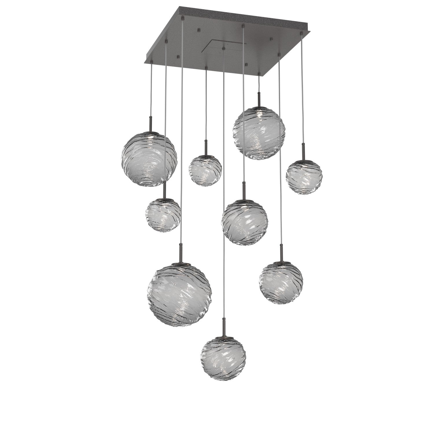 Hammerton Studio - CHB0092-09-GP-S-C01-L1 - LED Pendant - Gaia - Graphite