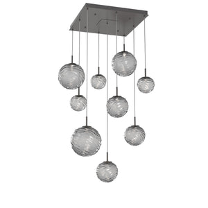 Hammerton Studio - CHB0092-09-GP-S-C01-L1 - LED Pendant - Gaia - Graphite