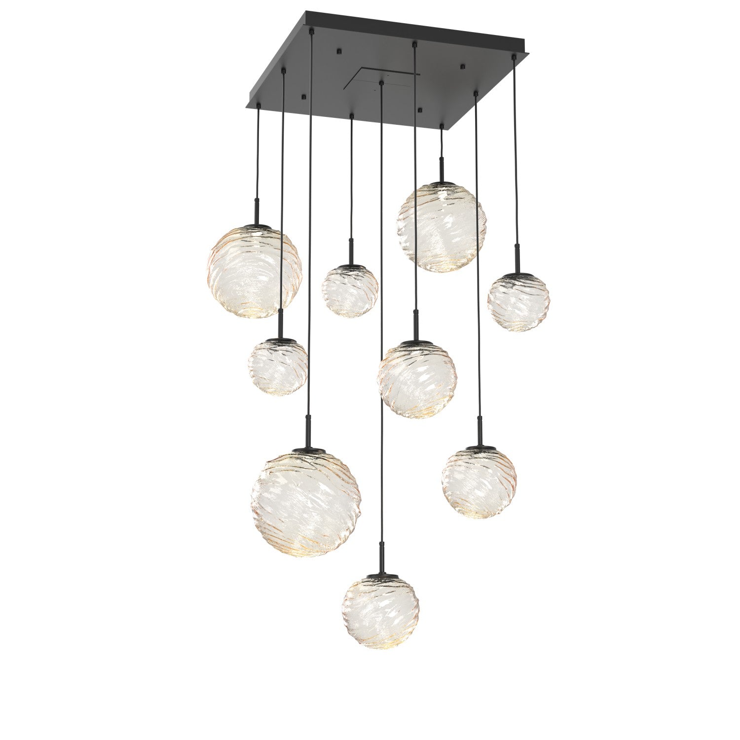 Hammerton Studio - CHB0092-09-MB-A-C01-L3 - LED Pendant - Gaia - Matte Black