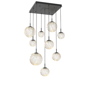 Hammerton Studio - CHB0092-09-MB-A-C01-L3 - LED Pendant - Gaia - Matte Black