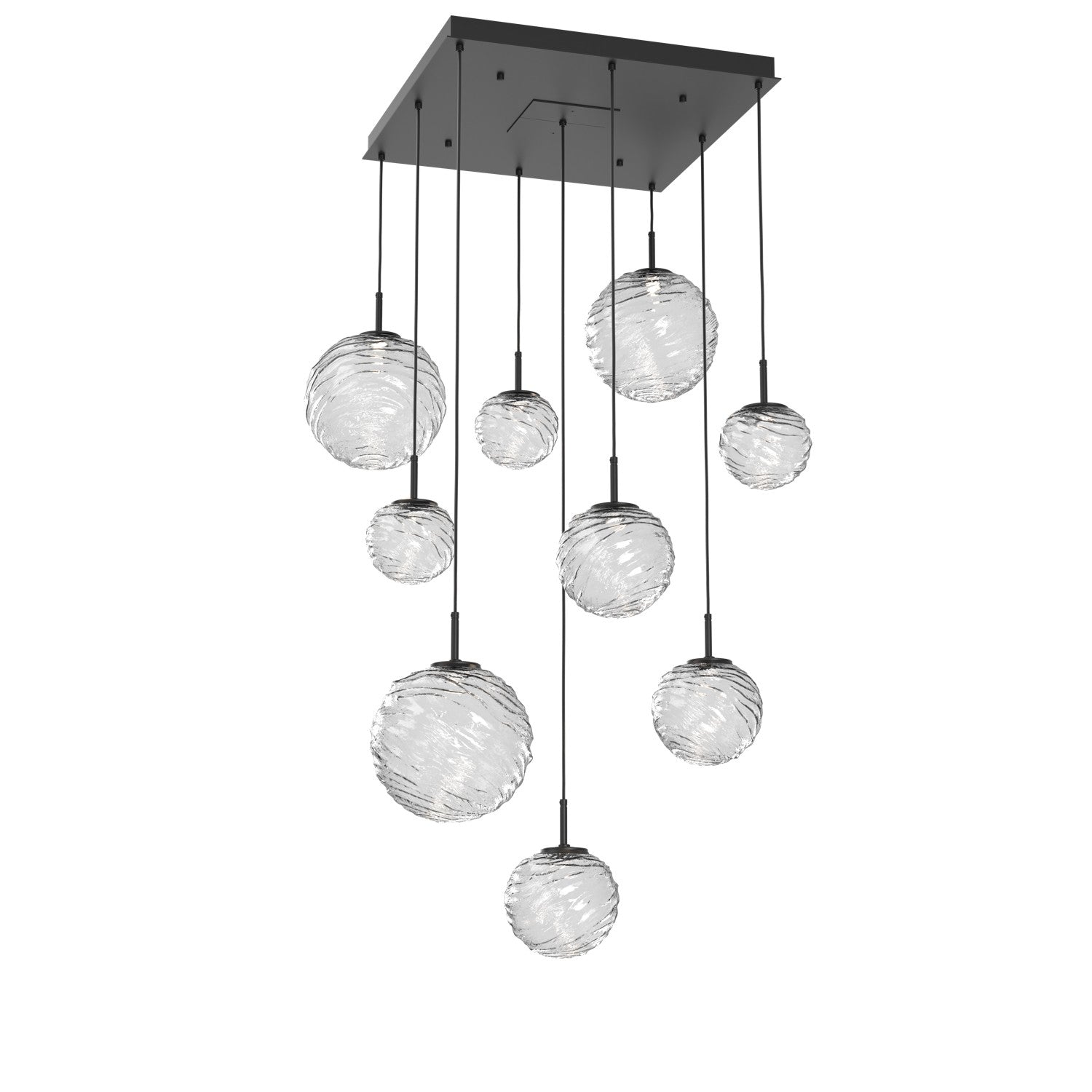 Hammerton Studio - CHB0092-09-MB-C-C01-L1 - LED Pendant - Gaia - Matte Black
