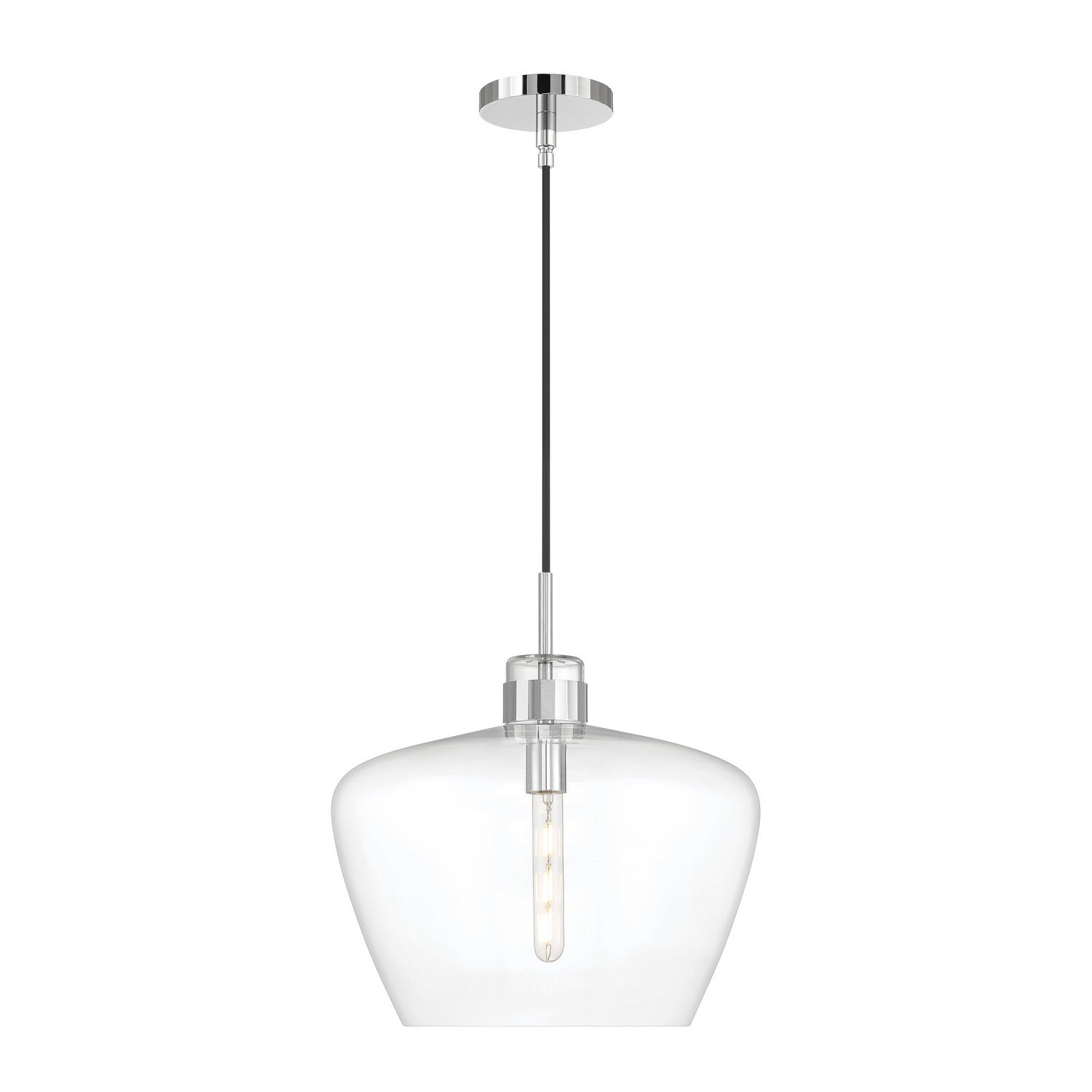 ELK Home - 3742-CH-CL - One Light Pendant - Aurora - Chrome