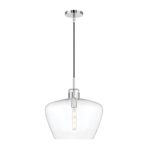 ELK Home - 3742-CH-CL - One Light Pendant - Aurora - Chrome