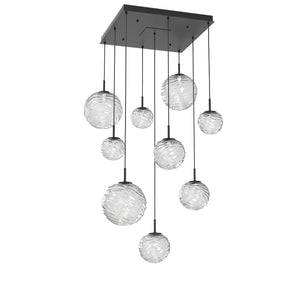 Hammerton Studio - CHB0092-09-MB-C-C01-L3 - LED Pendant - Gaia - Matte Black