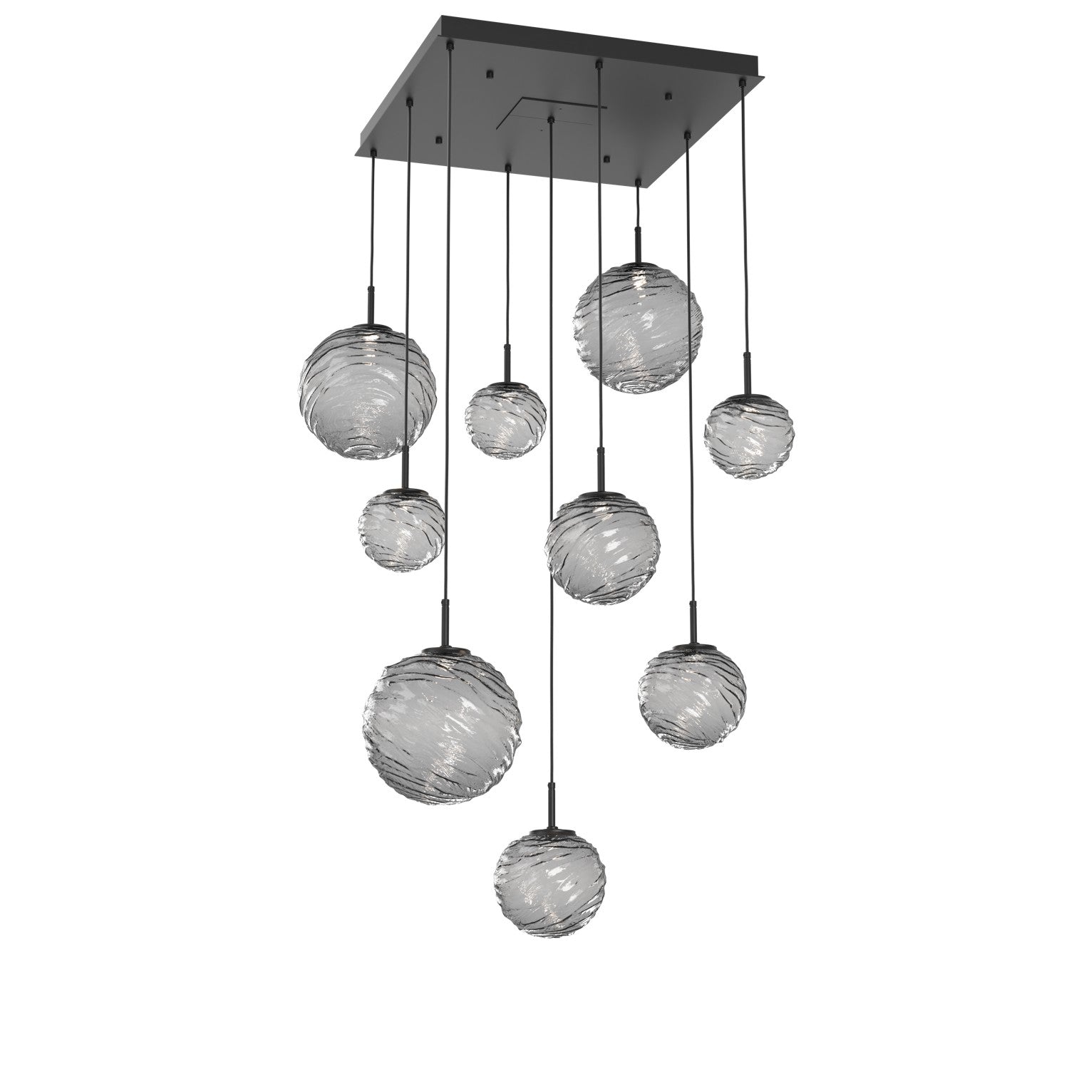 Hammerton Studio - CHB0092-09-MB-S-C01-L1 - LED Pendant - Gaia - Matte Black