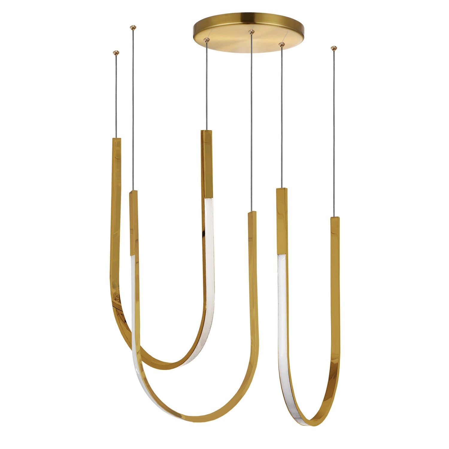 Dainolite Ltd - PCR-2754LEDHP-AGB - LED Pendant - Pacari - Aged Brass