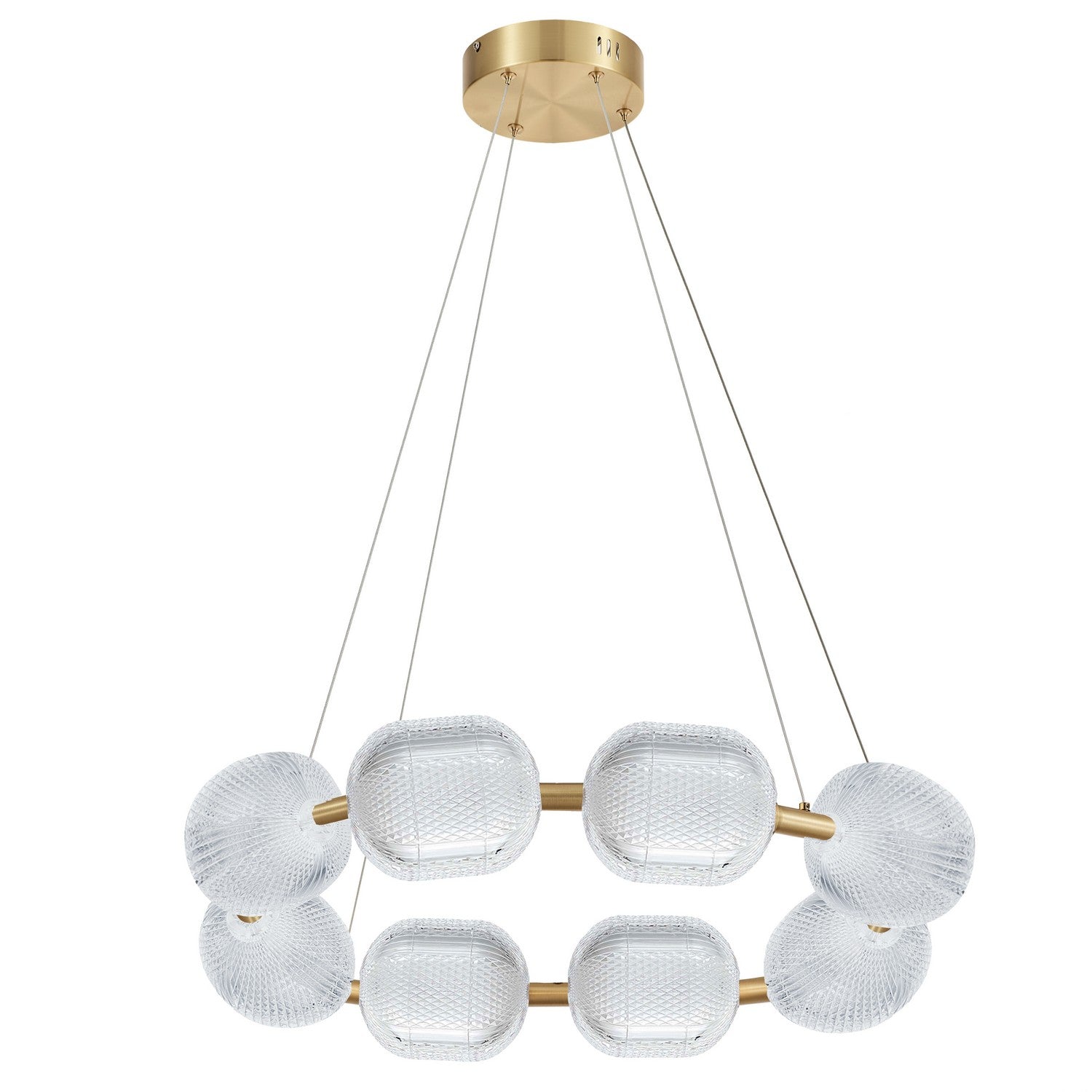 Dainolite Ltd - PRI-3256LEDP-AGB - LED Pendant - Peri - Clear