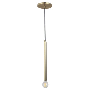 Dainolite Ltd - SNY-121P-AGB - One Light Pendant - Sanya - Aged Brass