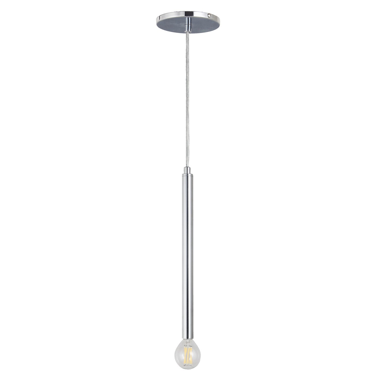 Dainolite Ltd - SNY-121P-PC - One Light Pendant - Sanya - Polished Chrome