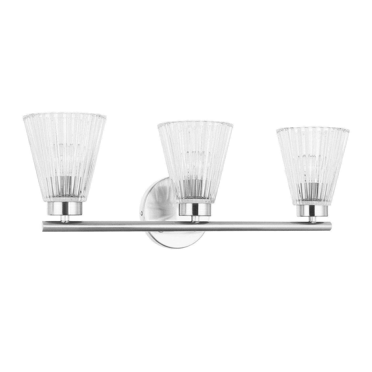 Dainolite Ltd - VIE-223W-PC - Three Light Vanity - Vienna - Polished Chrome