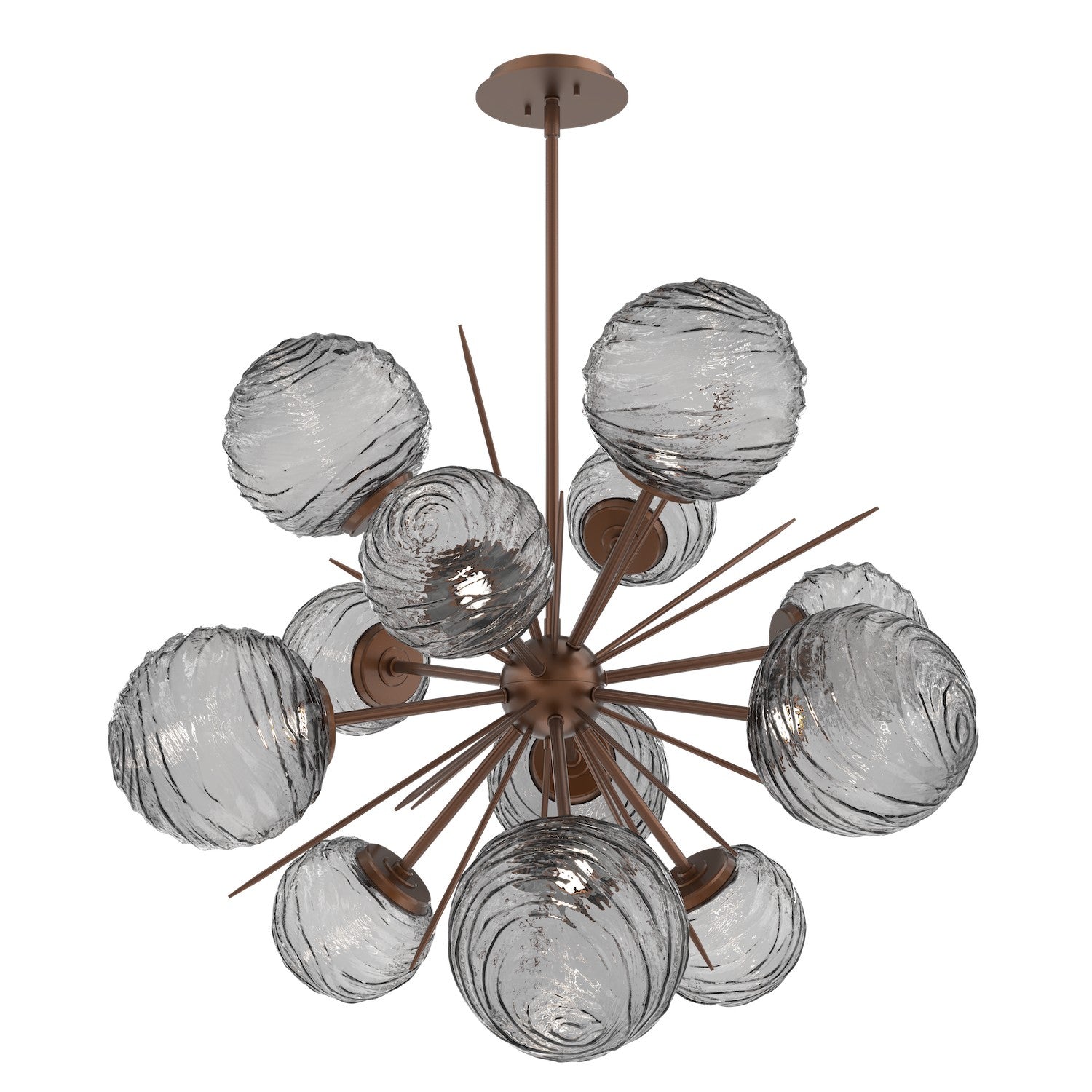 Hammerton Studio - CHB0092-0A-BB-S-001-L3 - LED Pendant - Gaia - Burnished Bronze