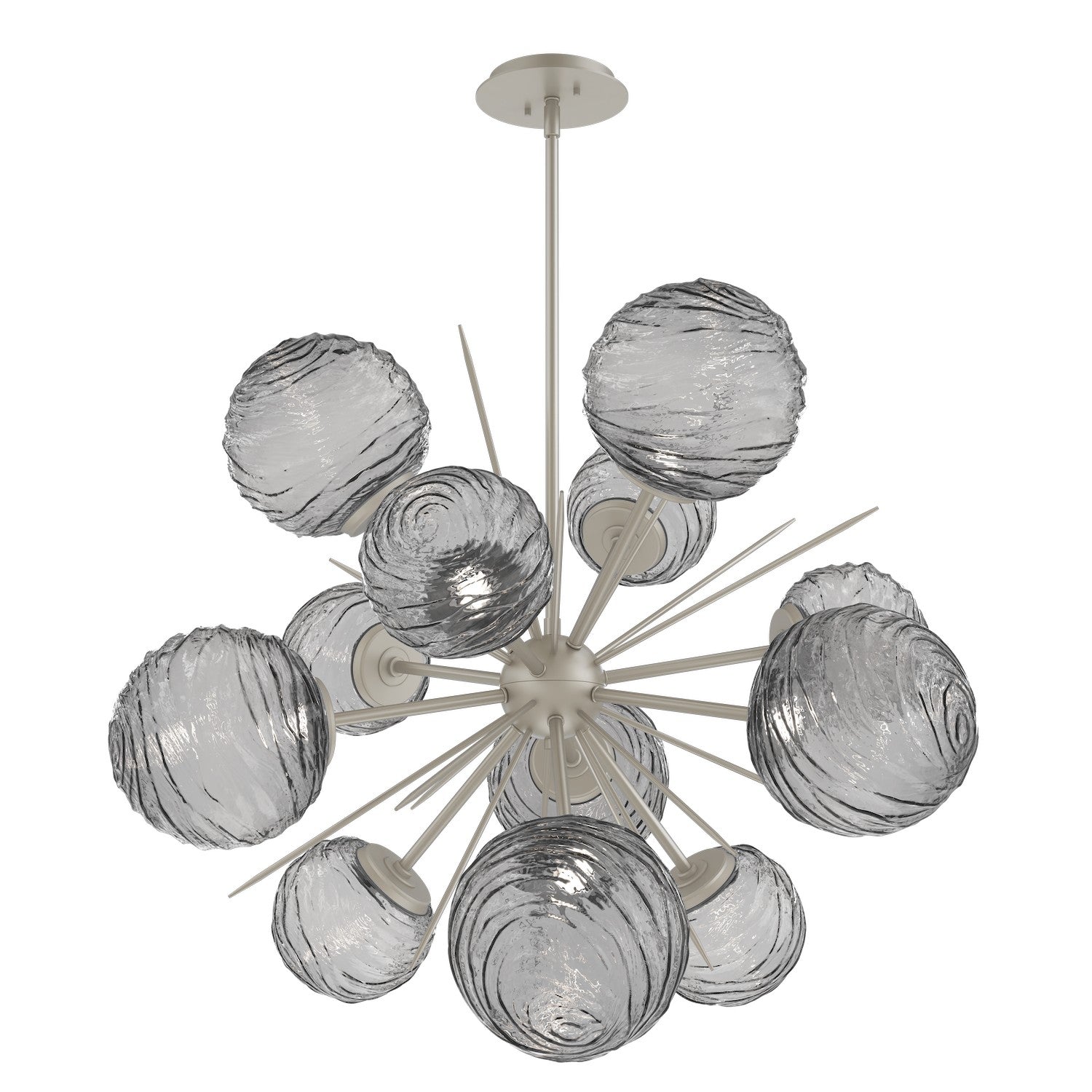 Hammerton Studio - CHB0092-0A-BS-S-001-L1 - LED Pendant - Gaia - Beige Silver