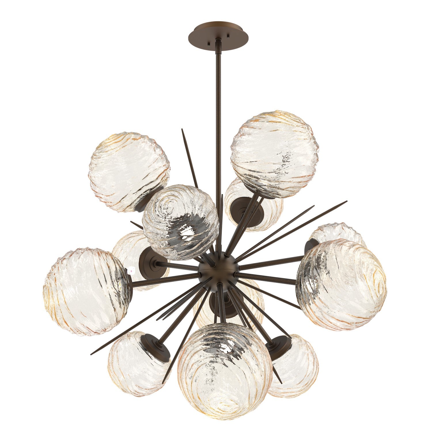 Hammerton Studio - CHB0092-0A-FB-A-001-L1 - LED Pendant - Gaia - Flat Bronze