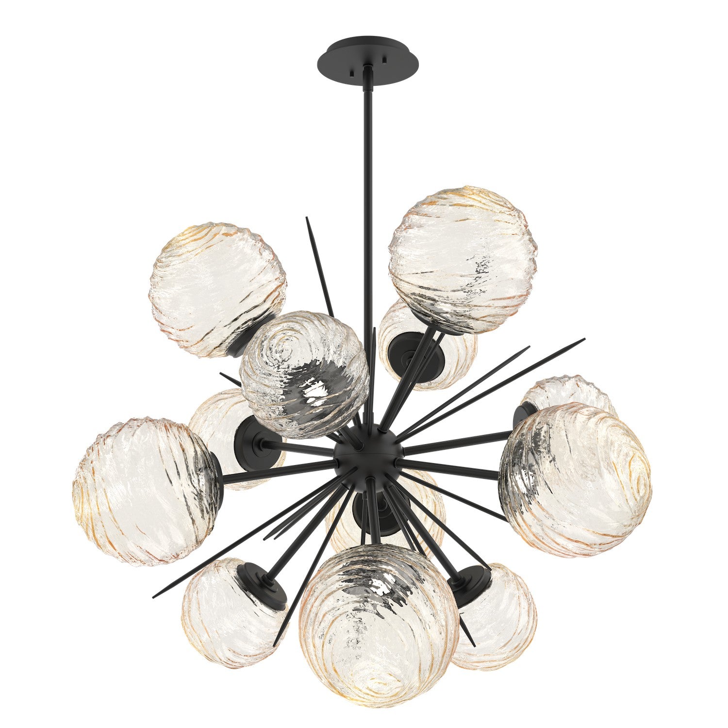 Hammerton Studio - CHB0092-0A-MB-A-001-L3 - LED Pendant - Gaia - Matte Black