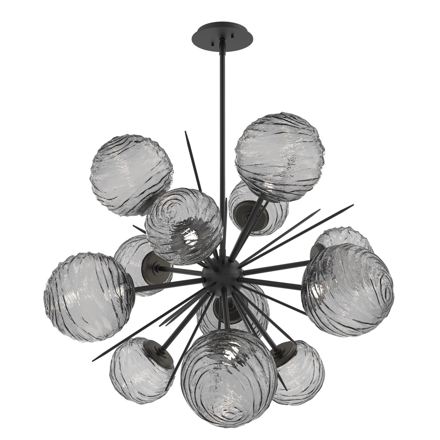Hammerton Studio - CHB0092-0A-MB-S-001-L3 - LED Pendant - Gaia - Matte Black