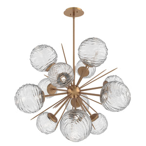 Hammerton Studio - CHB0092-0A-NB-C-001-L3 - LED Pendant - Gaia - Novel Brass
