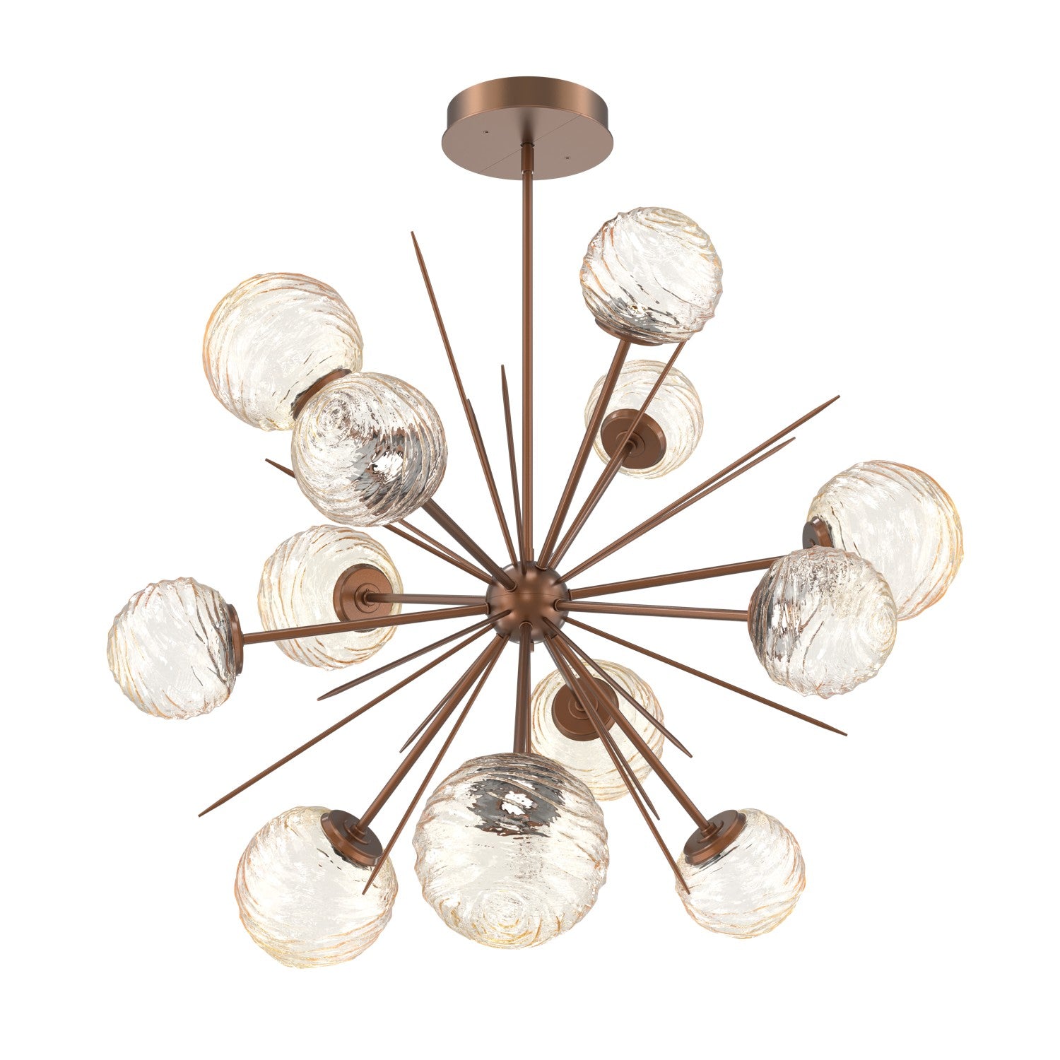 Hammerton Studio - CHB0092-0B-BB-A-001-L1 - LED Pendant - Gaia - Burnished Bronze