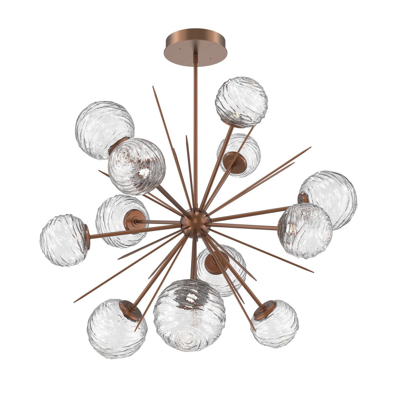 Hammerton Studio - CHB0092-0B-BB-C-001-L3 - LED Pendant - Gaia - Burnished Bronze