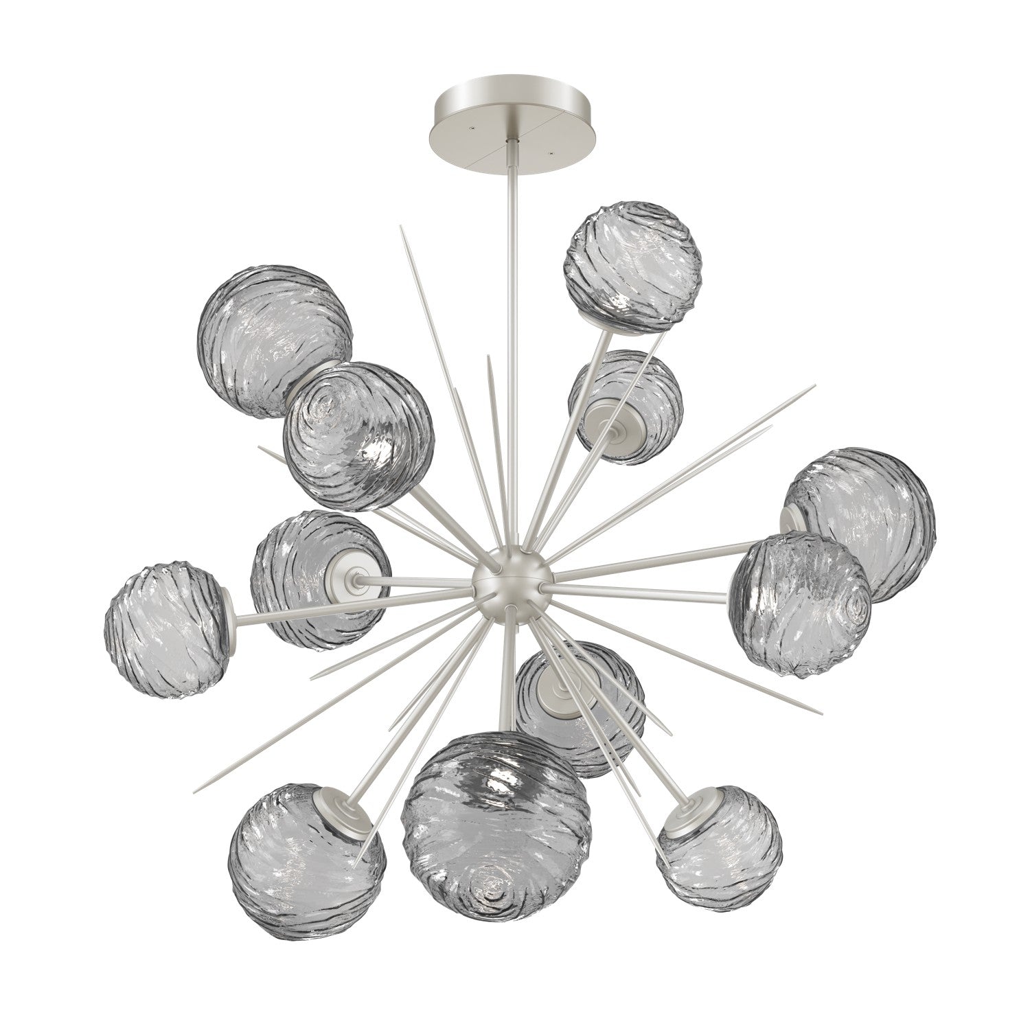 Hammerton Studio - CHB0092-0B-BS-S-001-L3 - LED Pendant - Gaia - Beige Silver