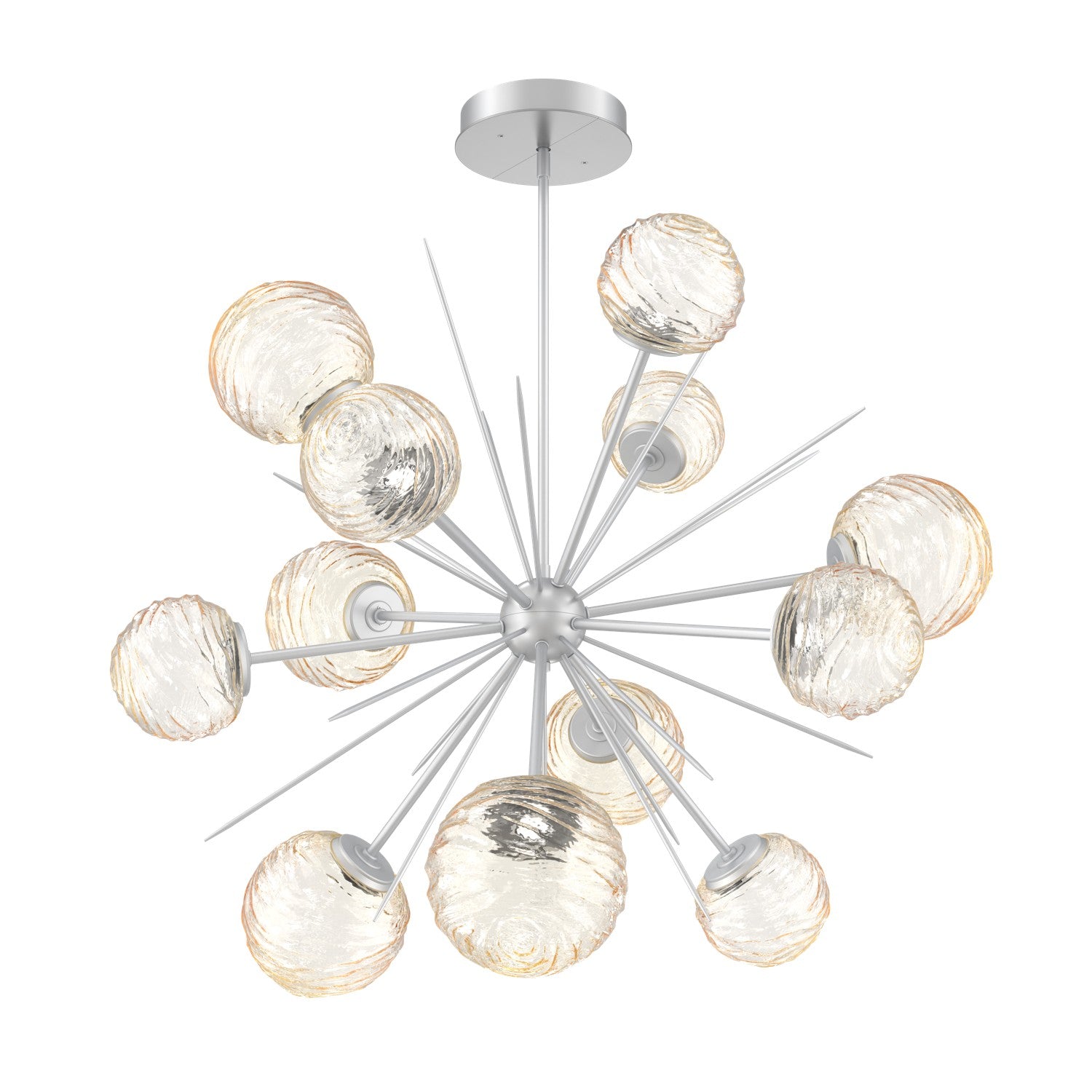 Hammerton Studio - CHB0092-0B-CS-A-001-L1 - LED Pendant - Gaia - Classic Silver