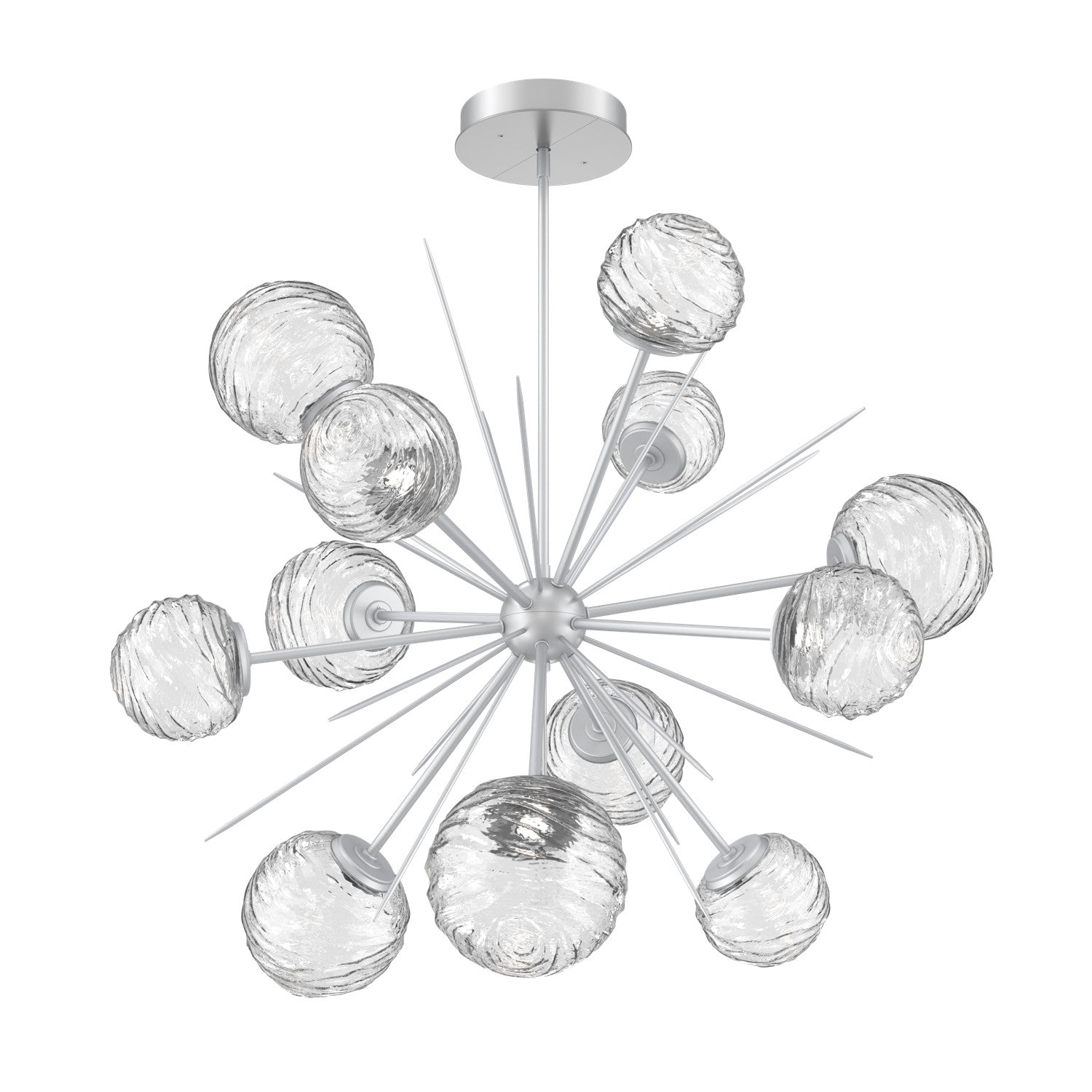 Hammerton Studio - CHB0092-0B-CS-C-001-L3 - LED Pendant - Gaia - Classic Silver
