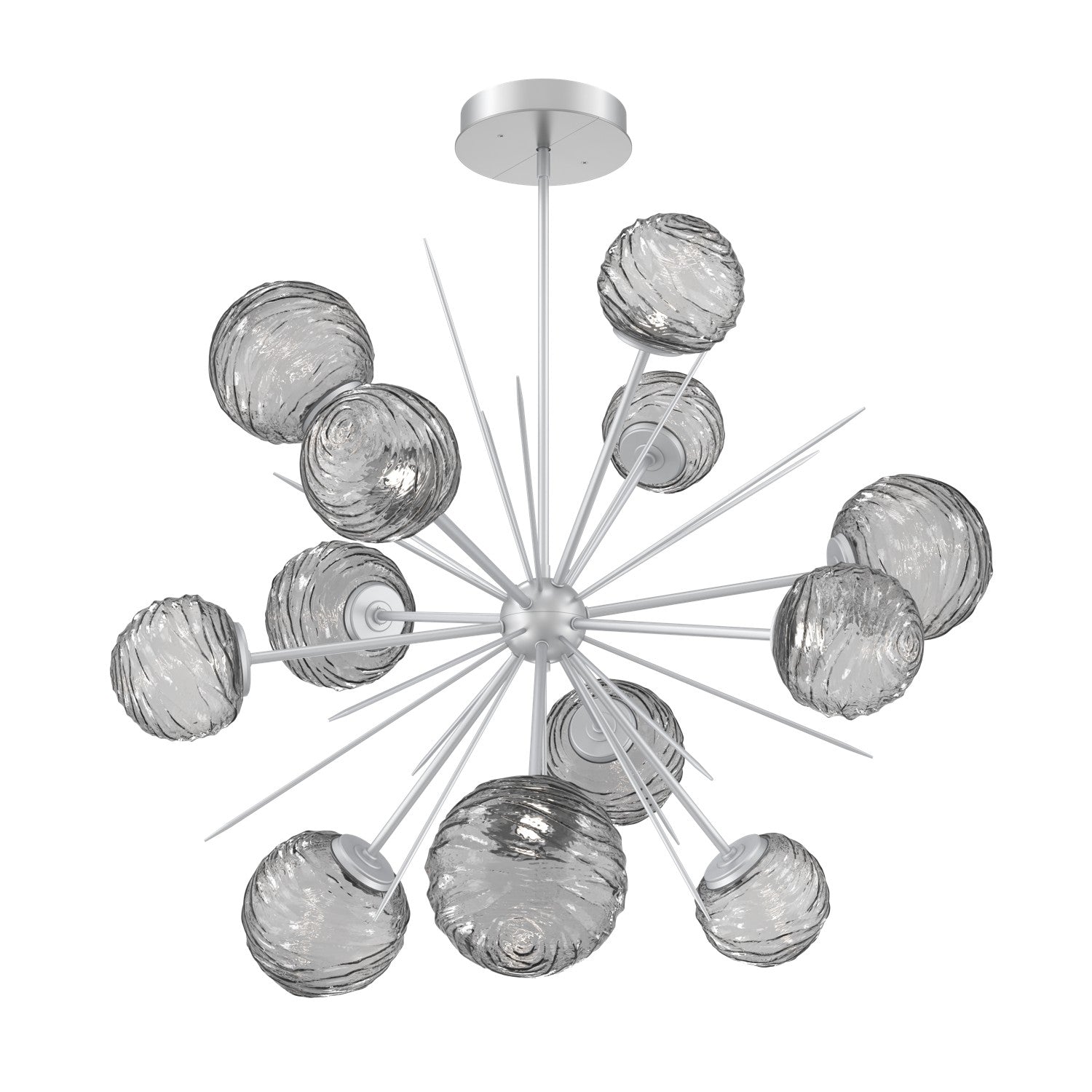 Hammerton Studio - CHB0092-0B-CS-S-001-L1 - LED Pendant - Gaia - Classic Silver