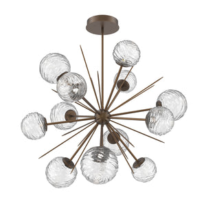 Hammerton Studio - CHB0092-0B-FB-C-001-L1 - LED Pendant - Gaia - Flat Bronze