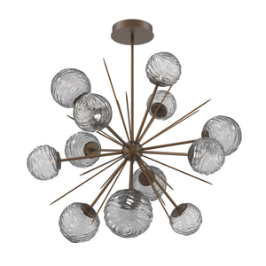 Hammerton Studio - CHB0092-0B-FB-S-001-L3 - LED Pendant - Gaia - Flat Bronze