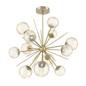 Hammerton Studio - CHB0092-0B-GB-A-001-L1 - LED Pendant - Gaia - Gilded Brass
