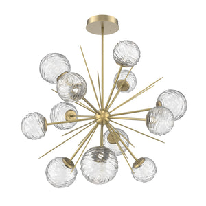 Hammerton Studio - CHB0092-0B-GB-C-001-L3 - LED Pendant - Gaia - Gilded Brass