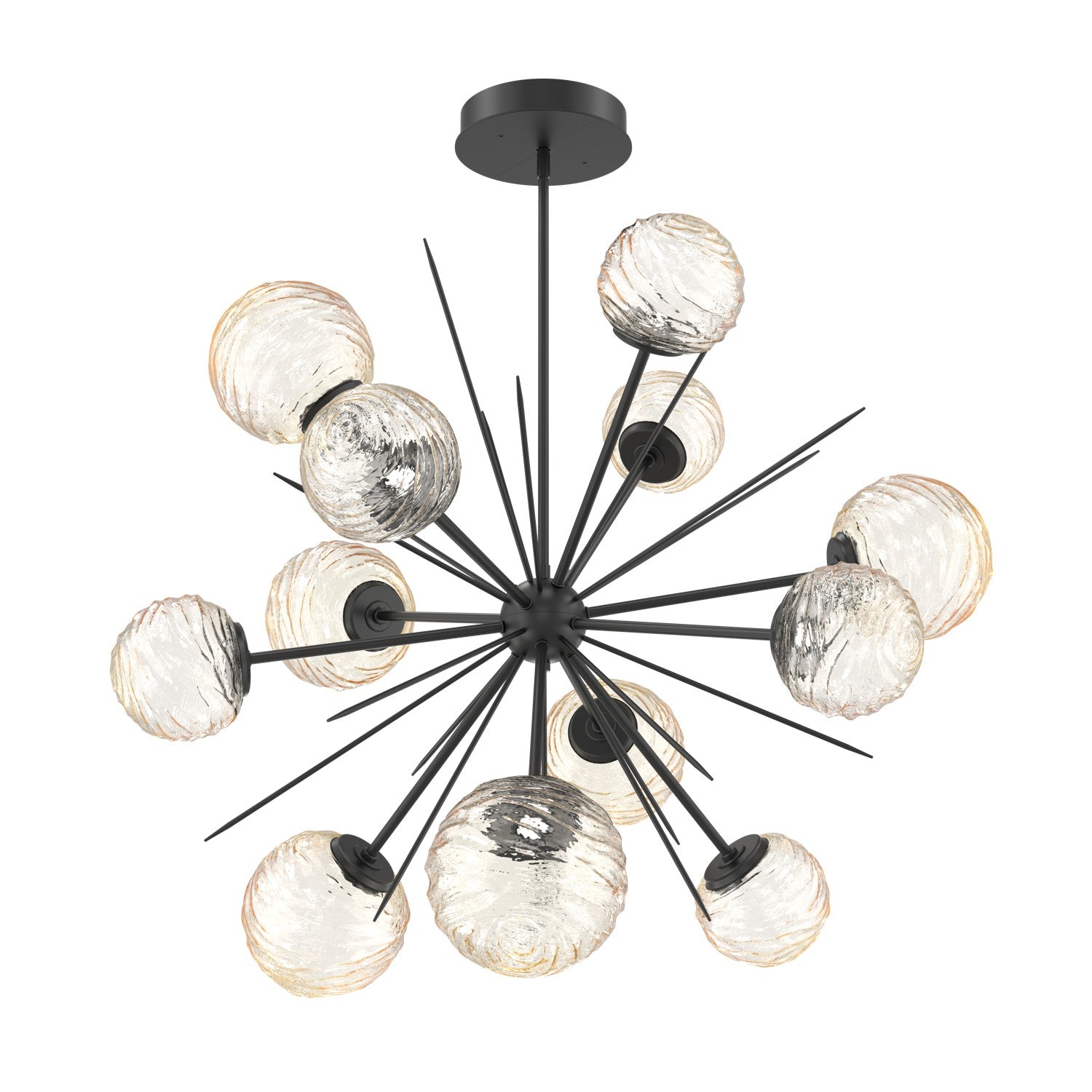 Hammerton Studio - CHB0092-0B-MB-A-001-L1 - LED Pendant - Gaia - Matte Black