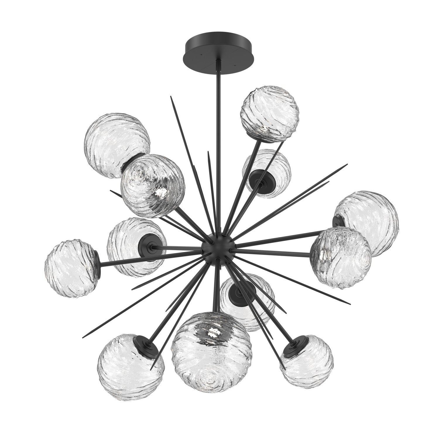 Hammerton Studio - CHB0092-0B-MB-C-001-L3 - LED Pendant - Gaia - Matte Black