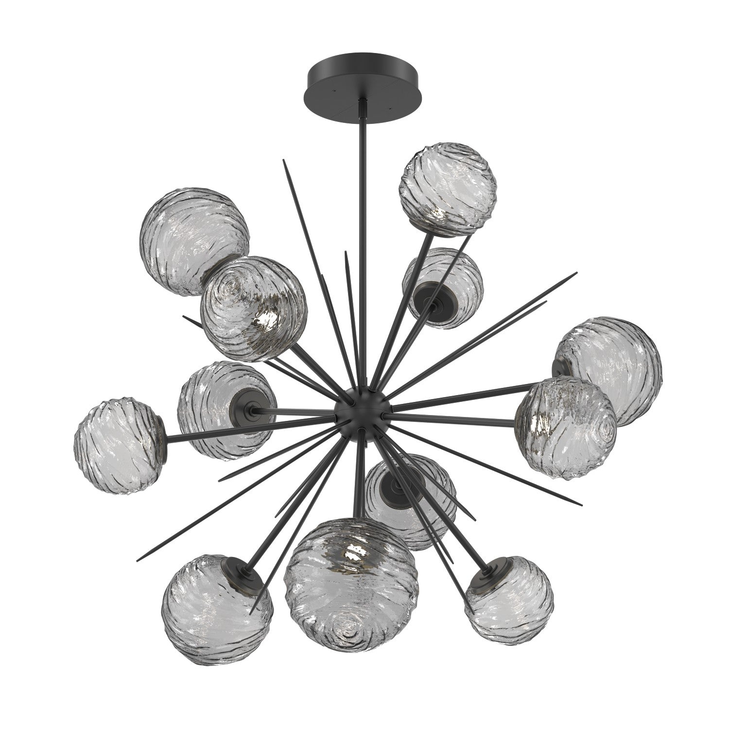 Hammerton Studio - CHB0092-0B-MB-S-001-L3 - LED Pendant - Gaia - Matte Black