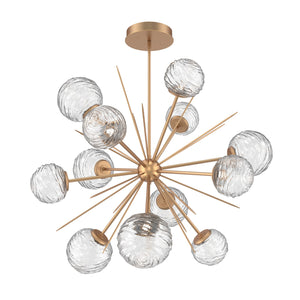 Hammerton Studio - CHB0092-0B-NB-C-001-L3 - LED Pendant - Gaia - Novel Brass