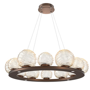 Hammerton Studio - CHB0092-0C-BB-A-CA1-L3 - LED Pendant - Gaia - Burnished Bronze