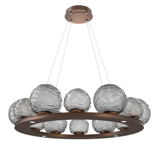 Hammerton Studio - CHB0092-0C-BB-S-CA1-L1 - LED Pendant - Gaia - Burnished Bronze