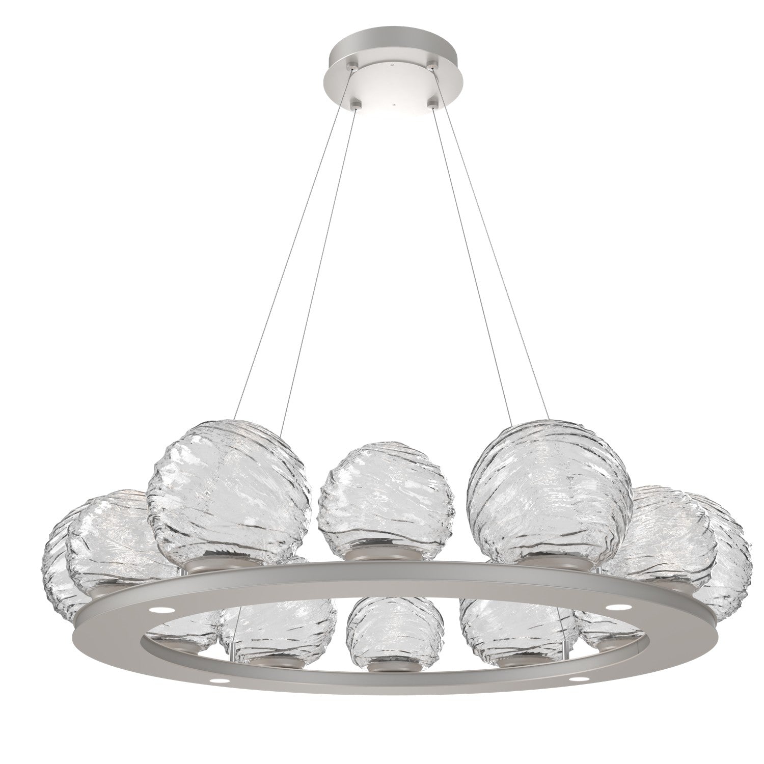 Hammerton Studio - CHB0092-0C-BS-C-CA1-L3 - LED Pendant - Gaia - Beige Silver