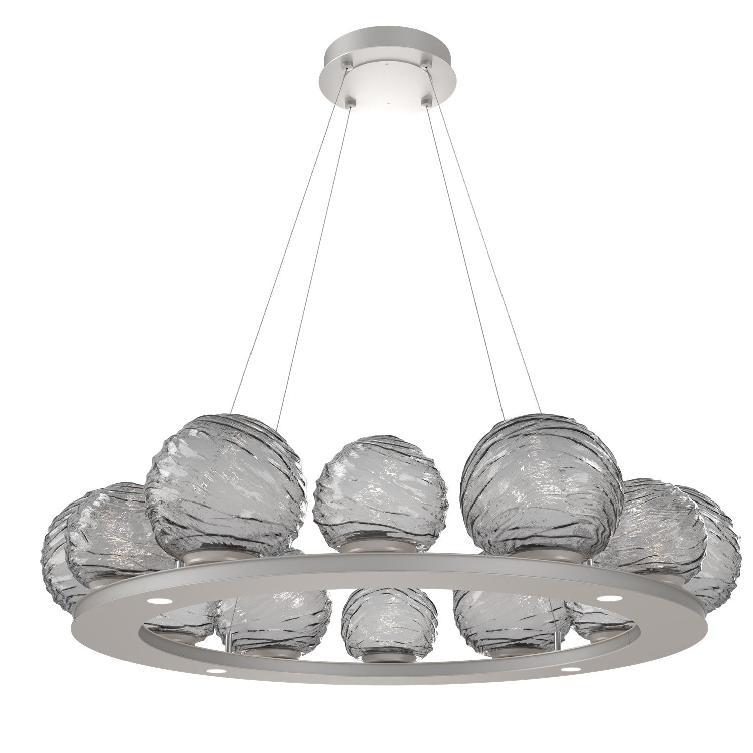 Hammerton Studio - CHB0092-0C-BS-S-CA1-L3 - LED Pendant - Gaia - Beige Silver