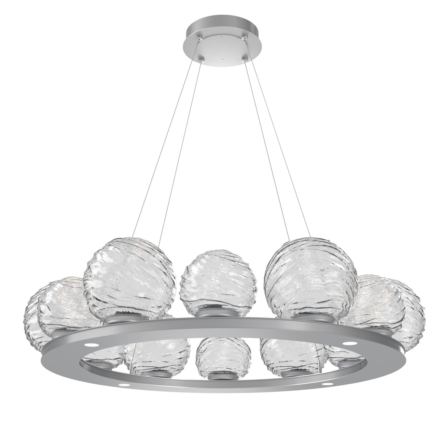Hammerton Studio - CHB0092-0C-CS-C-CA1-L1 - LED Pendant - Gaia - Classic Silver